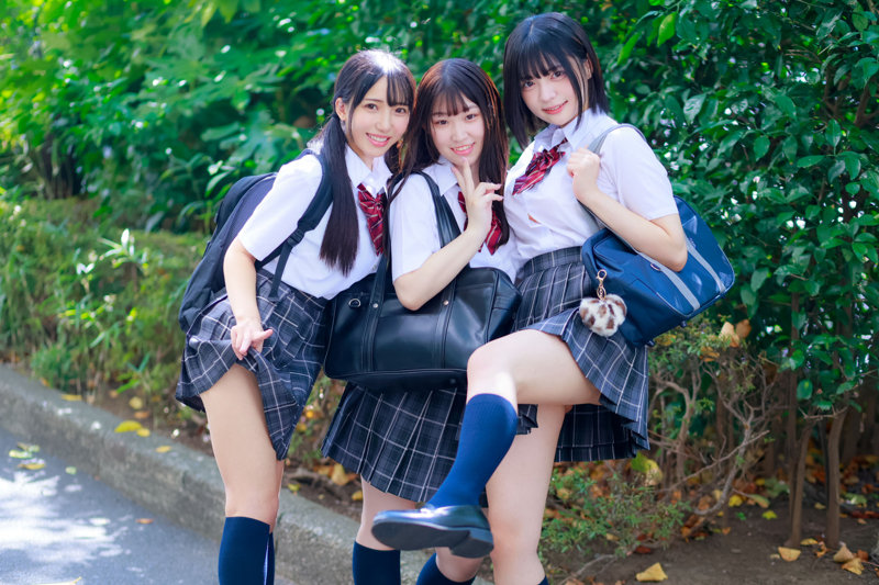 素人エロ動画｜【女子校生】 ゆみ＆おと＆まこ（deaa024）｜本編フル