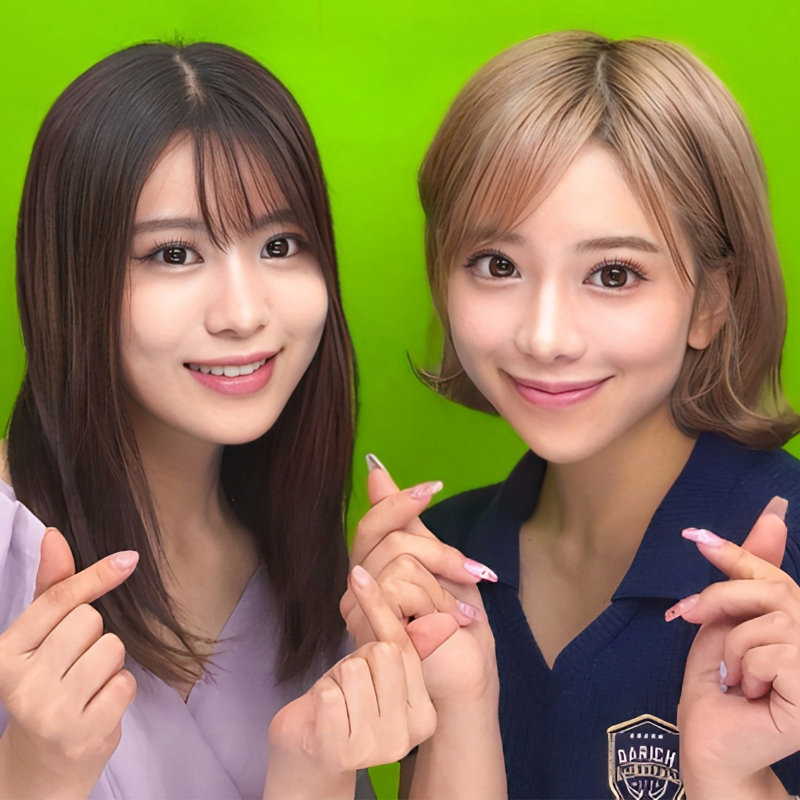 素人エロ動画｜【パンチラ】 S211ちゃん＆N211ちゃん（shinki211）｜本編フル