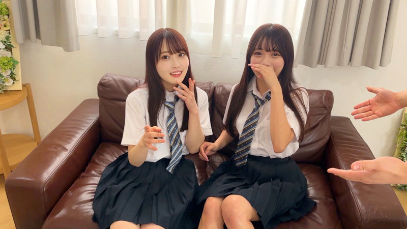 素人エロ動画｜【3P・4P】 みづきちゃん＆かりんちゃん（skho196）｜本編フル