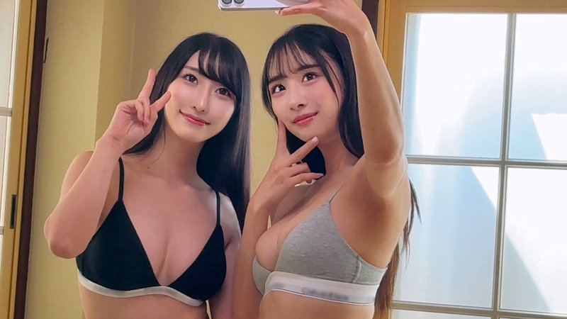 素人エロ動画｜【ギャル】 ゆいか＆みほ（smgd003）｜本編フル
