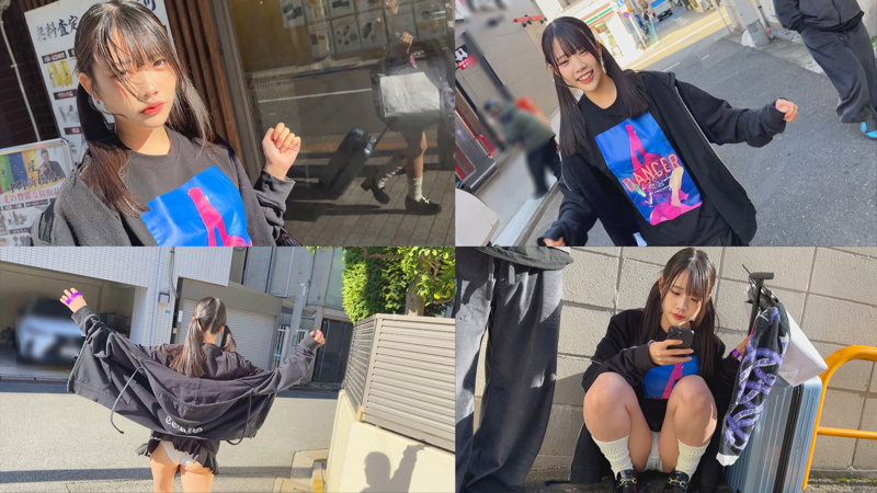 素人エロ動画｜【3P・4P】 ゆの（oshi011）｜本編フル