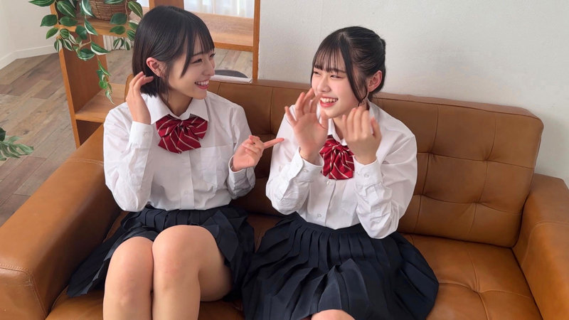 素人エロ動画｜【女子校生】 なぎさ＆みこ（skho321）｜本編フル