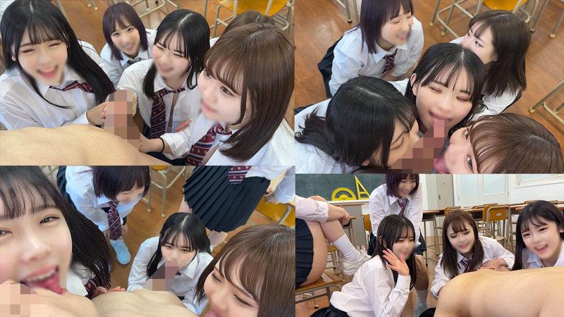 素人エロ動画｜【パイズリ】 女子5人組（smuw010）｜本編フル