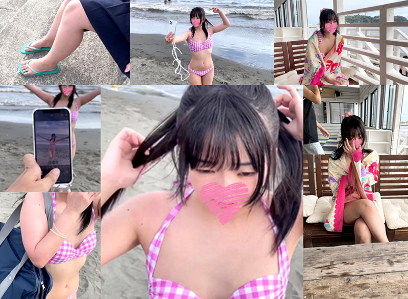 素人エロ動画｜【フェラ】 水玉水着ちゃん（trc024）｜本編フル