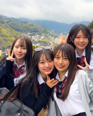 素人エロ動画｜かりん＆めいさ＆かほ＆あおい【女子校生】（deaa040）｜レビュー