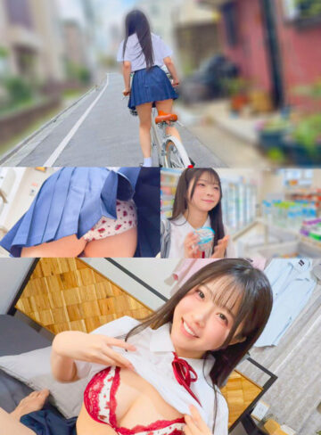 素人エロ動画｜あおい【女子校生】（pai433）｜レビュー
